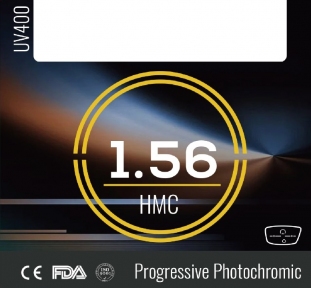 1.56 Progressive Photo Grey HMC