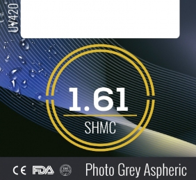  1.61 ASP PhotoGrey UV420 SHMC
