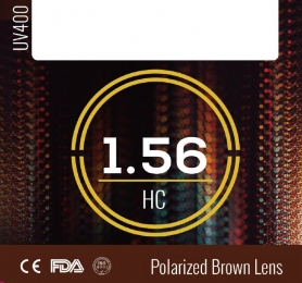 1.56 Polarized UV400 HC Brown