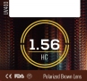 1.56 Polarized UV400 HC Brown